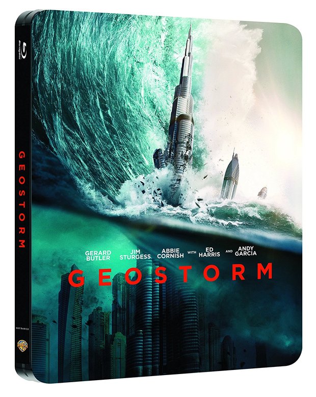 Steelbook 3D de Geostorm.