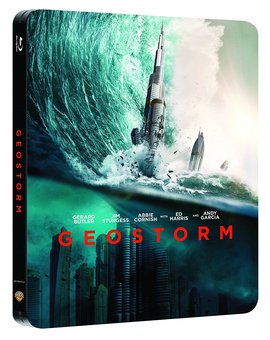 Steelbook 3D de Geostorm.