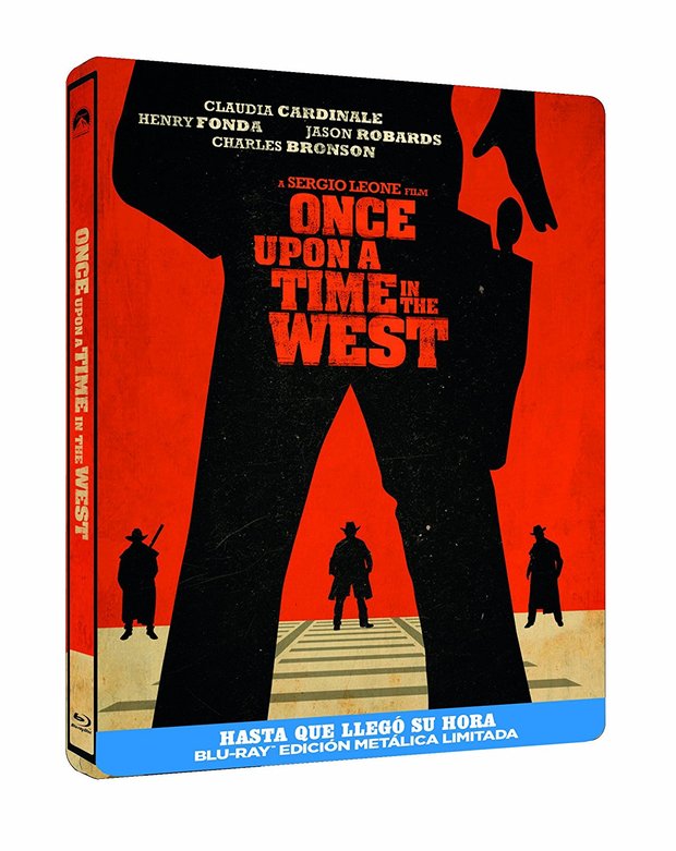 Steelbook de Hasta que llegó su hora en España.