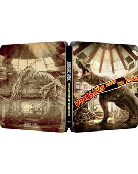 La colección Jurassic Park en steelbook por su 25º aniversario.