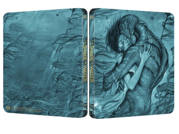 Diseño final del steelbook The Shape Of Water