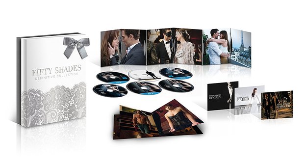 Edición definitiva con los tres filmes de 50 sombras 