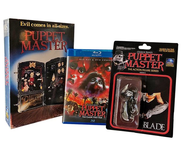 Edición limitada Retro VHS de Puppet Master.