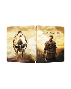 Steelbook en UHD 4K de Gladiator anunciado en España.