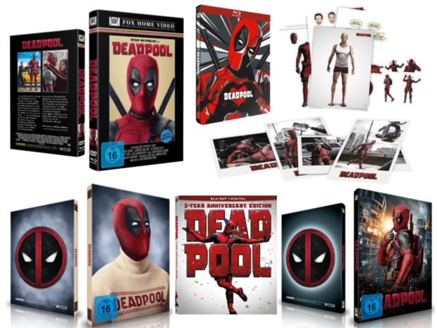 Nuevas ediciones de Deadpool anunciadas.