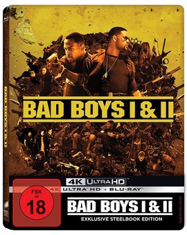 Bad Boys I & II en steelbook y en UHD 4K