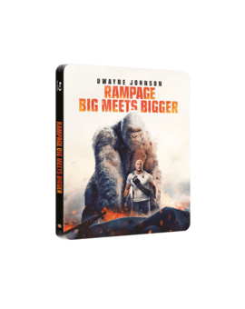 Rampage en steelbook 3D & UHD 4K anunciado.
