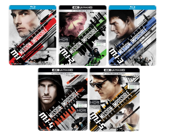 Nuevos steelbooks de la saga Mission Impossible y en 4K UHD