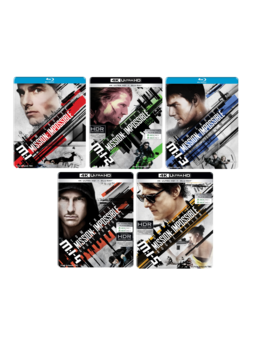 Nuevos steelbooks de la saga Mission Impossible y en 4K UHD
