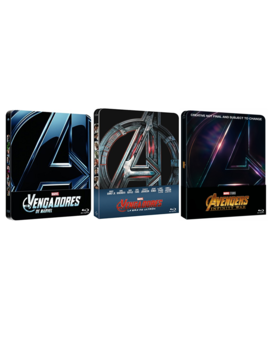 Anuncio del steelbook Avengers Infinity War a juego con el resto.