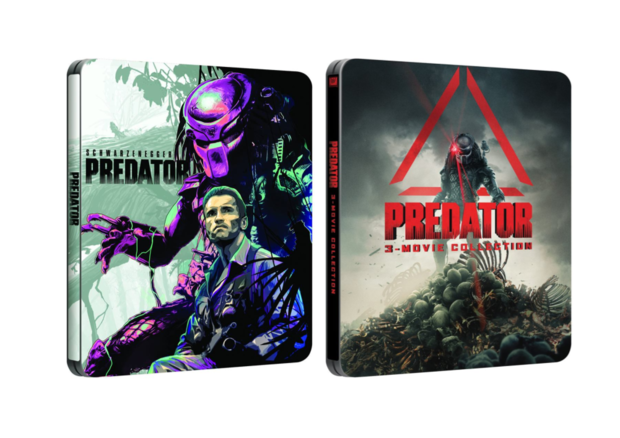 Nuevos steelbooks de la saga Predator