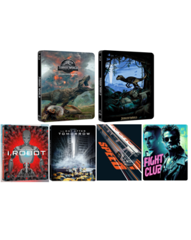 Steelbooks de Fallen Kingdom y otros más en Italia.