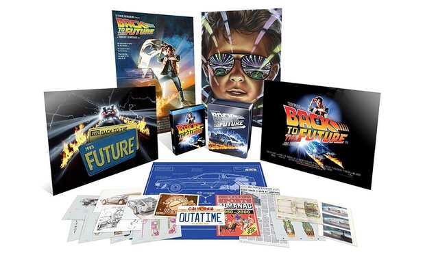 Se reedita la edición coleccionista de la trilogía Back To The Future con cuatro discos.
