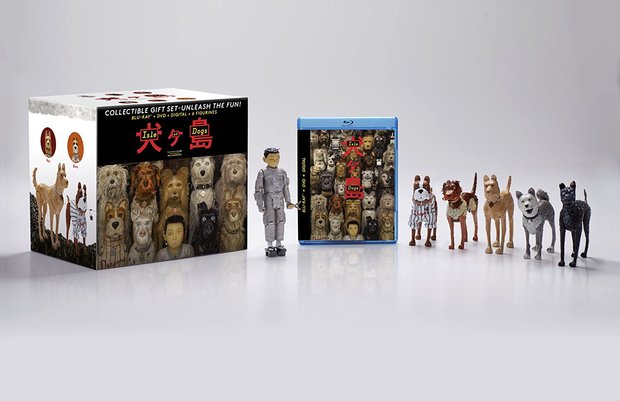 Edición coleccionista de Isle Of Dogs en USA y steelbook en España.