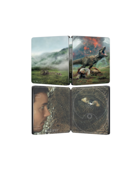 Diseño final del 2º steelbook de Jurassic World Fallen Kingdom