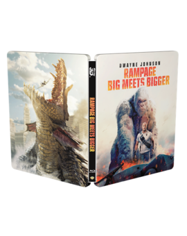 Diseño steelbook UK de Rampage