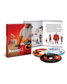Digibook exclusivo en UHD 4K de Incredibles 2 
