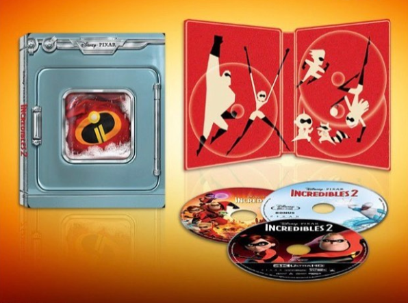 Nueva imagen del steelbook Incredibles 2