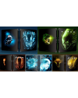 Steelbooks de la saga ALIEN en exclusiva