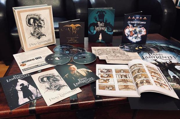 Contenido de la edición coleccionista de Pan's Labyrinth en Alemania