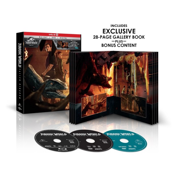 Edición exclusiva de Jurassic World Fallen Kingdom en USA