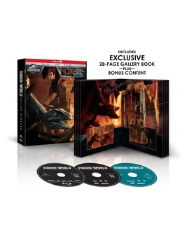 Edición exclusiva de Jurassic World Fallen Kingdom en USA