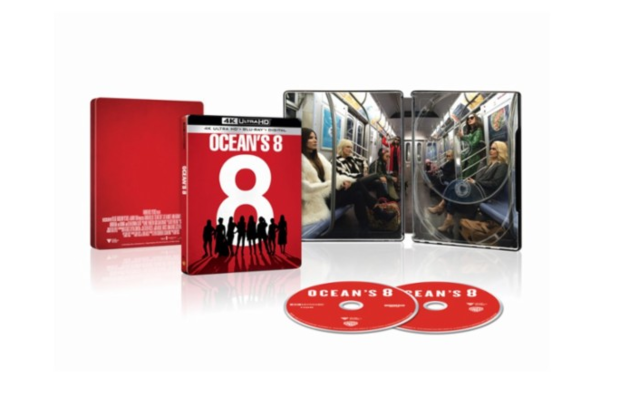 Steelbook exclusivo en UHD 4K de Ocean's 8