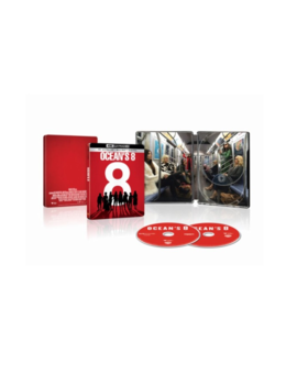 Steelbook exclusivo en UHD 4K de Ocean's 8