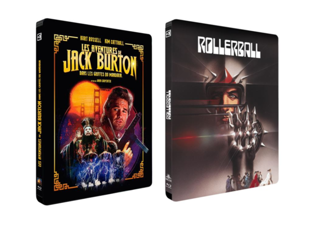 Steelbooks de Big Trouble in Little China & Rollerball