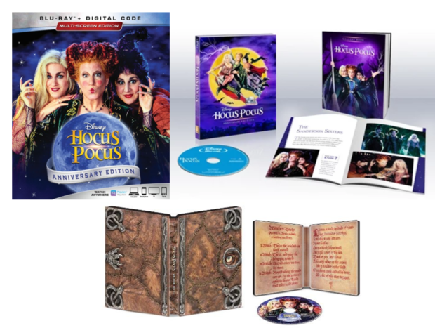 Nuevas ediciones de Hocus Pocus en USA por su 25º aniversario.