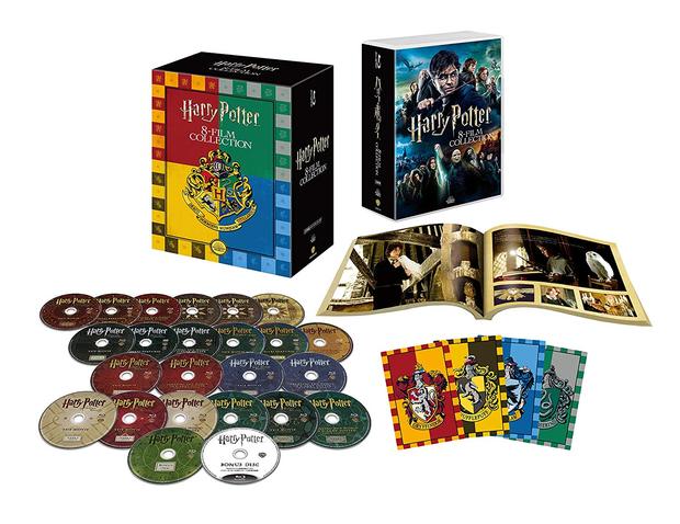 Pack nipón con la colección completa de Harry Potter