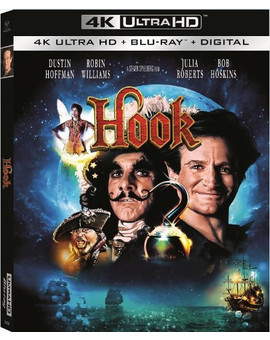Carátula UHD 4K de HOOK