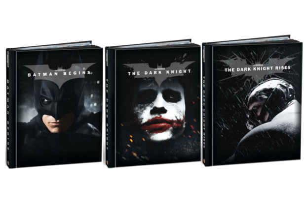  Digibooks UHD 4K de la trilogía The Dark Knight 