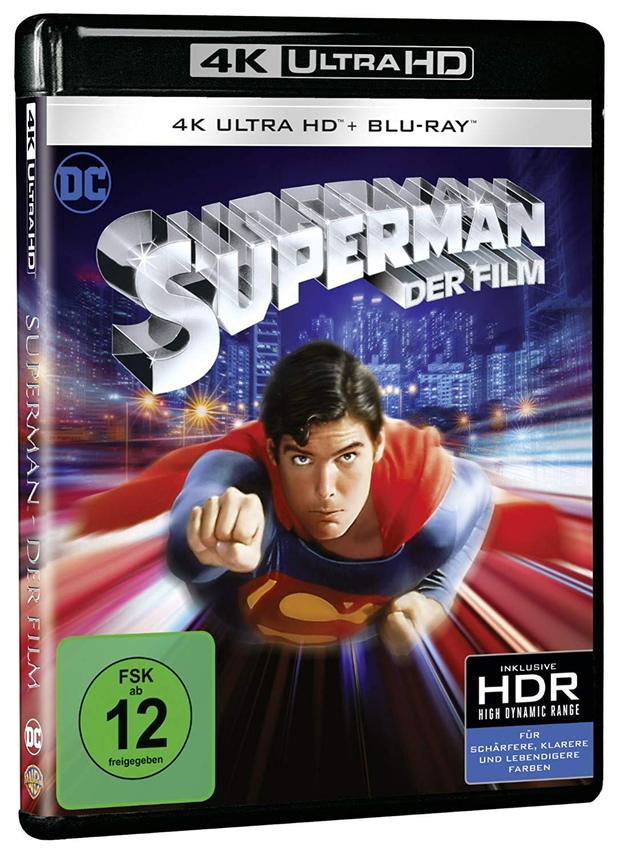 Carátula UHD 4K de Superman The Movie 