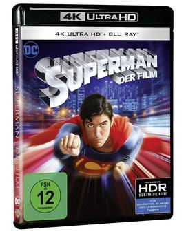 Carátula UHD 4K de Superman The Movie 