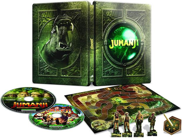 Nuevo steelbook de Jumanji