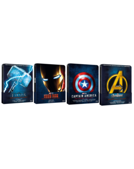 Cuatro trilogías del UCM anunciadas en steelbook