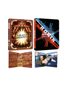 Steelbooks de The Greatest Showman & Ronin