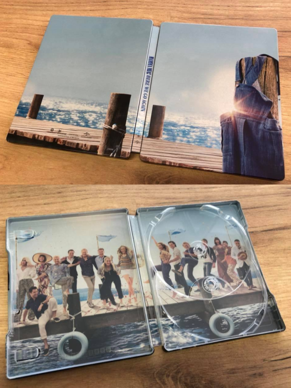 Steelbook oficial Mamma Mia! Here We Go Again