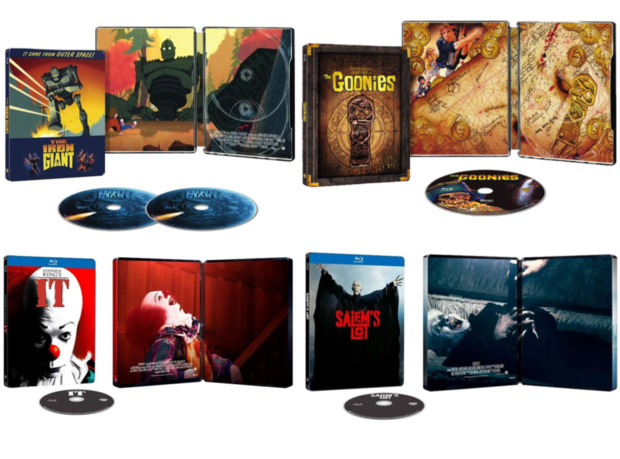 Nuevos steelbooks exclusivos de WB