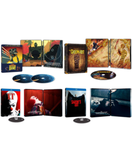 Nuevos steelbooks exclusivos de WB