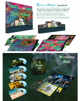 Vinilos Breaking Bad y Rick & Morty