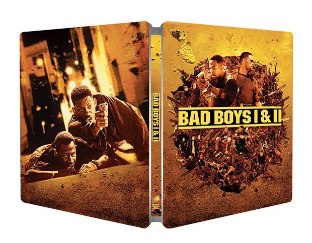Steelbook UHD 4K de Bad Boys I & II en España
