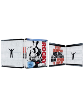 Diseño steelbook Rocky (I - VI)