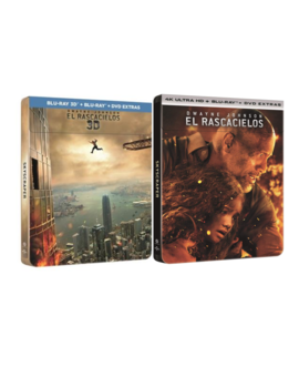 Desvelados los steelbooks de El Rascacielos en España