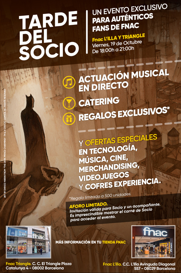 Tarde del socio en Fnac L'Illa & Triangle