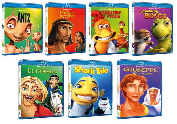 Universal Italia anuncia los siguientes títulos de Dreamworks