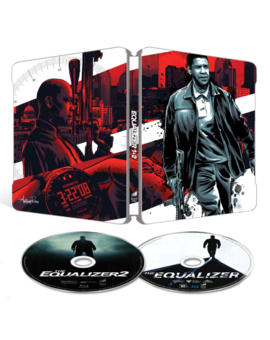 Presentación steelbook The Equalizer 1&2