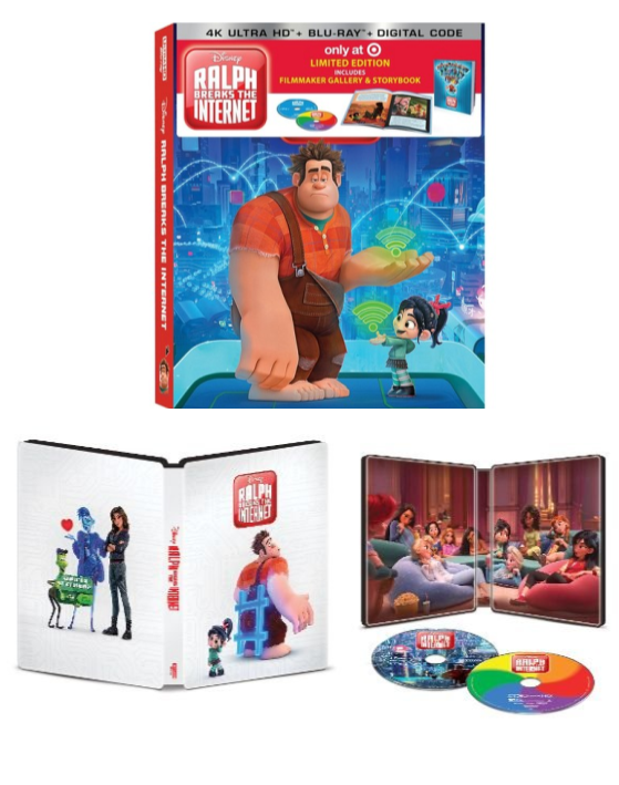 Ediciones exclusivas de Ralph Breaks Internet