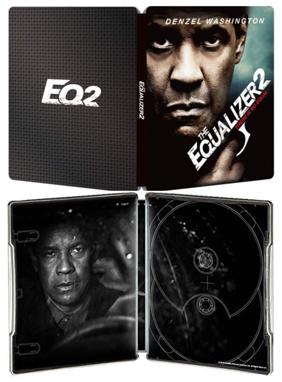 Nuevo steelbook The Equalizer 2 en exclusiva